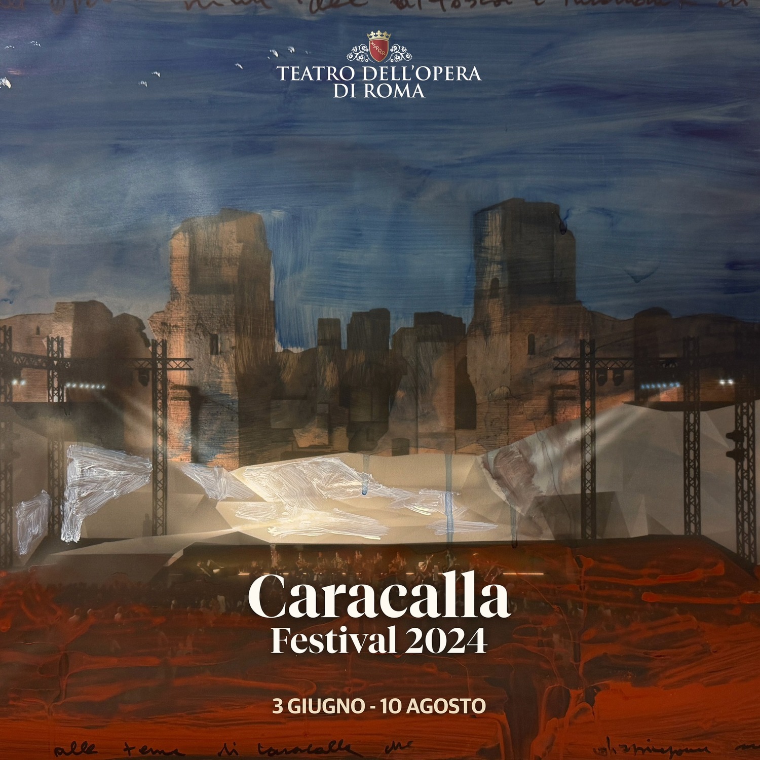 CARACALLA FESTIVAL, locandina dell'evento