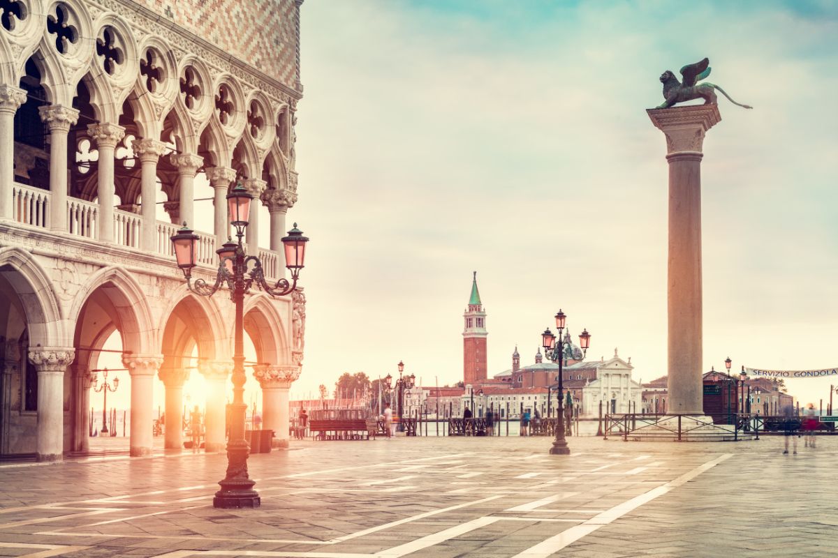 Venezia la Serenissima e città dei Dogi 4 Palazzo Ducale e Piazza San Marco a Venezia