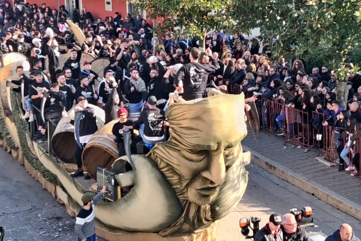 Carri per la Festa di Sant’Antonio Abate a Macerata