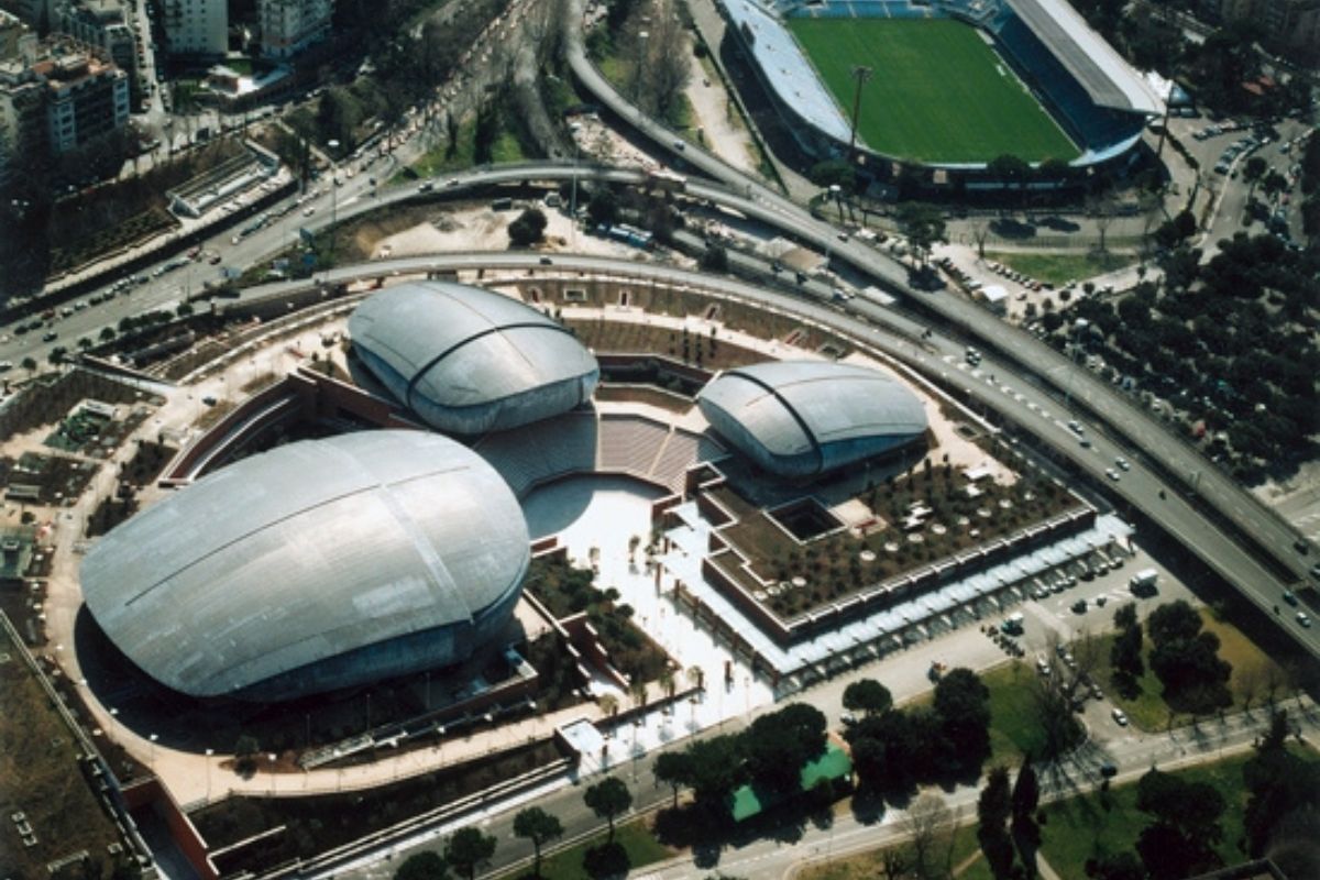 La Capitale si accende di stelle con la Festa del Cinema di Roma 2024 2 Festa del Cinema di Roma 2024- Vista aerea dell'Auditorium del Parco della Musica Ennio Morricone
