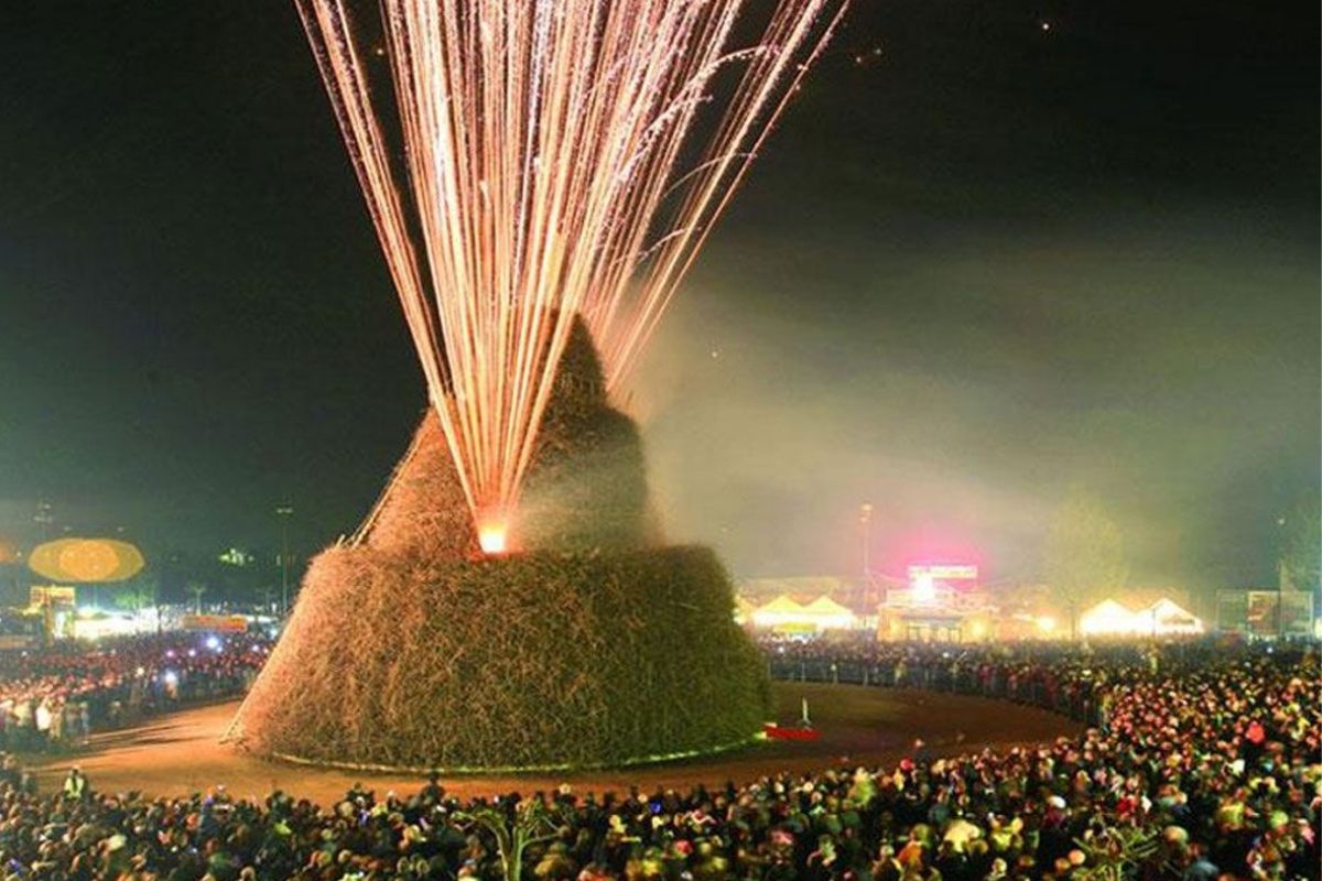 Falò di Sant’Antonio Focara di Novoli