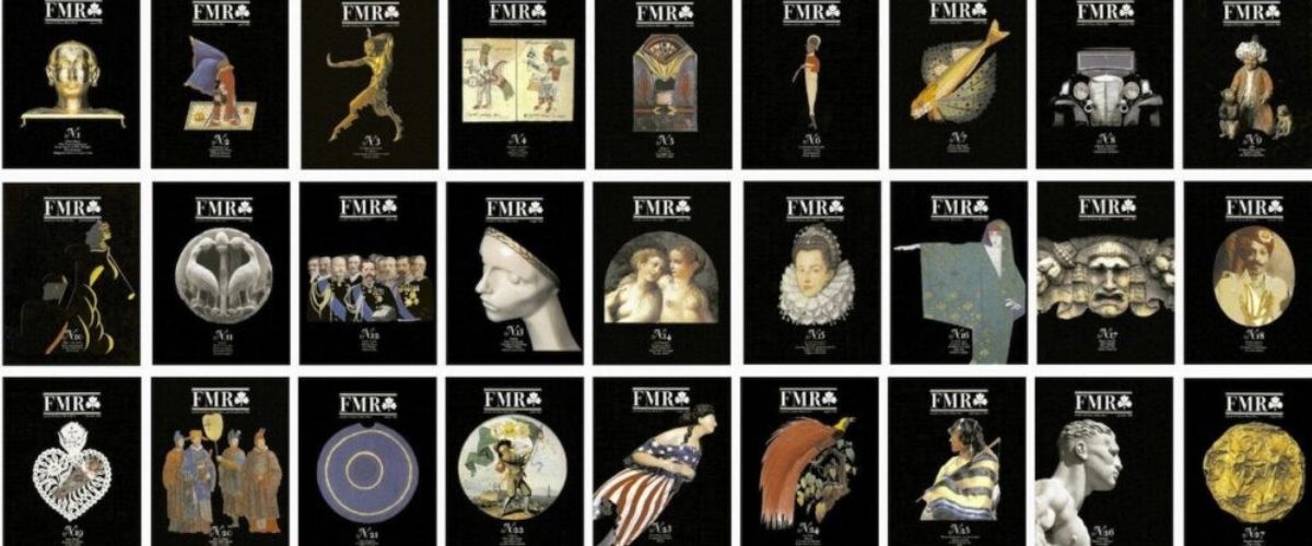 Il Labirinto della Masone: il dedalo più grande al mondo 5 Labirinto della Masone, Immagine delle copertine dei primi 27 numeri della rivista di Franco Maria Ricci