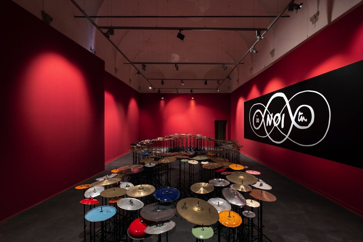 Michelangelo Pistoletto, allestimento mostra Infinity - Courtesy Chiostro del Bramante 