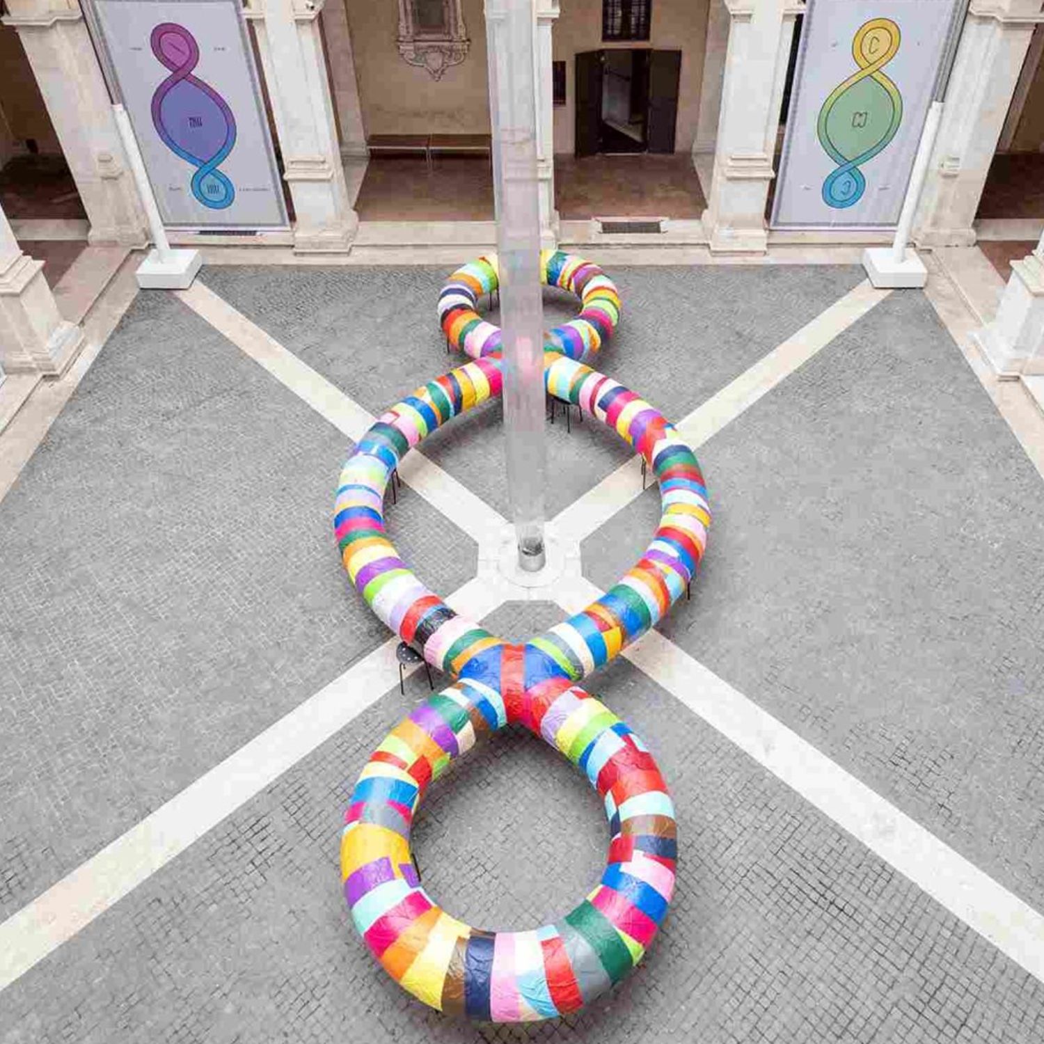 Michelangelo Pistoletto al Chiostro del Bramante con la mostra Infinity