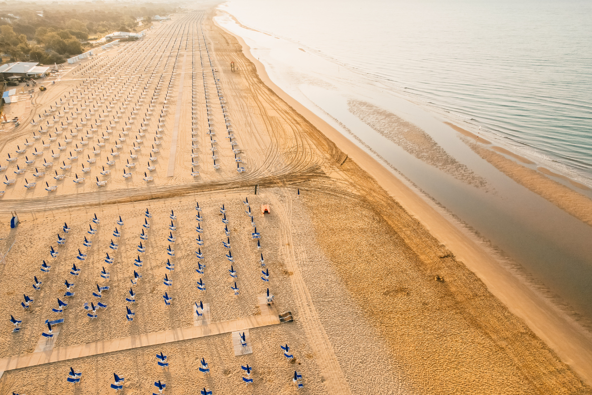 Migliori spiagge italiane per bambini - La spiaggia di Bibione, Veneto