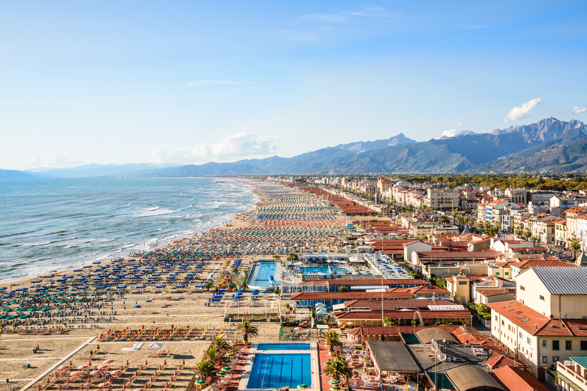 Spiaggia di Viareggio, Toscana