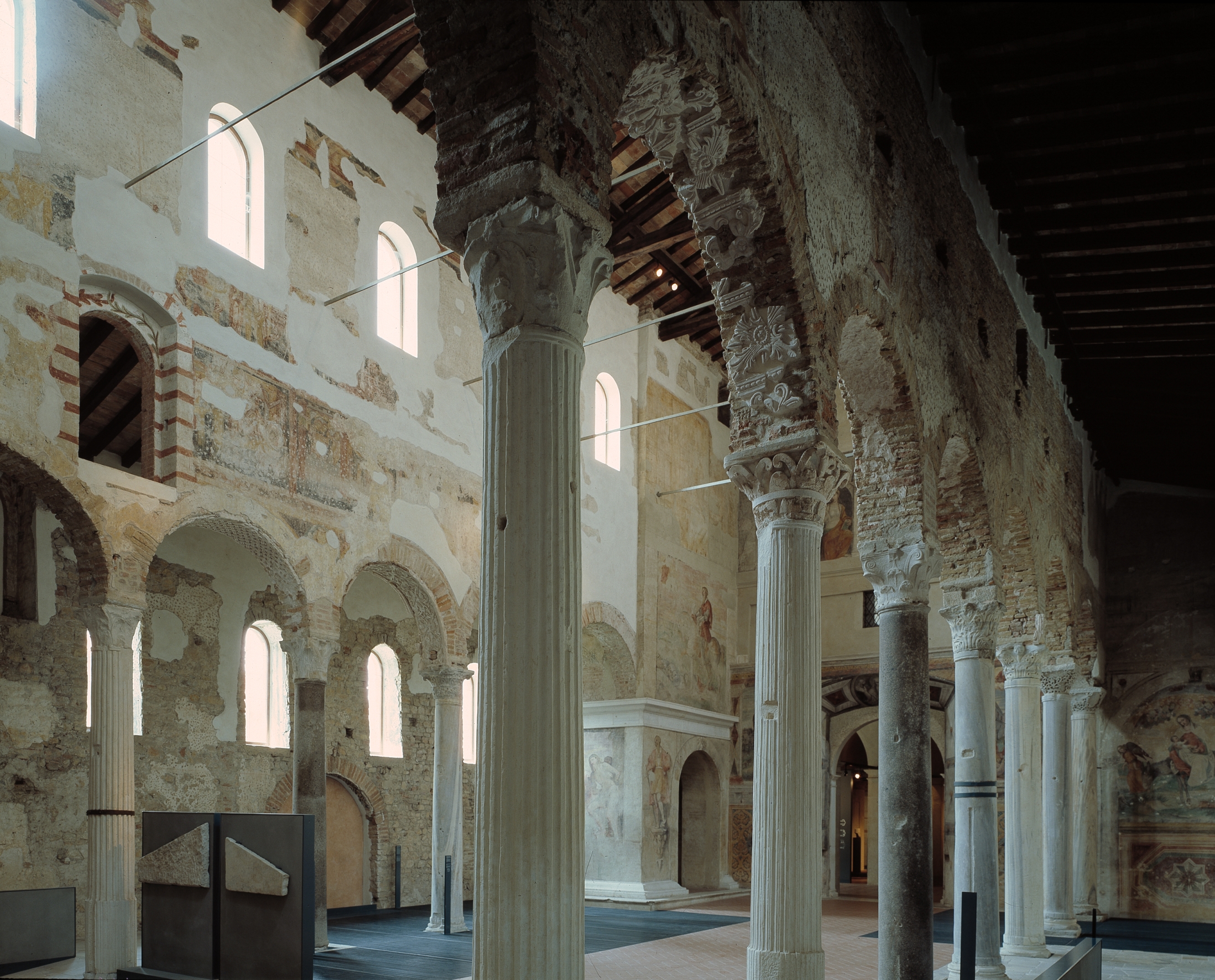Unesco - S.Salvatore interno @Piera Tabaglio - Archivio Civici Musei di Brescia.