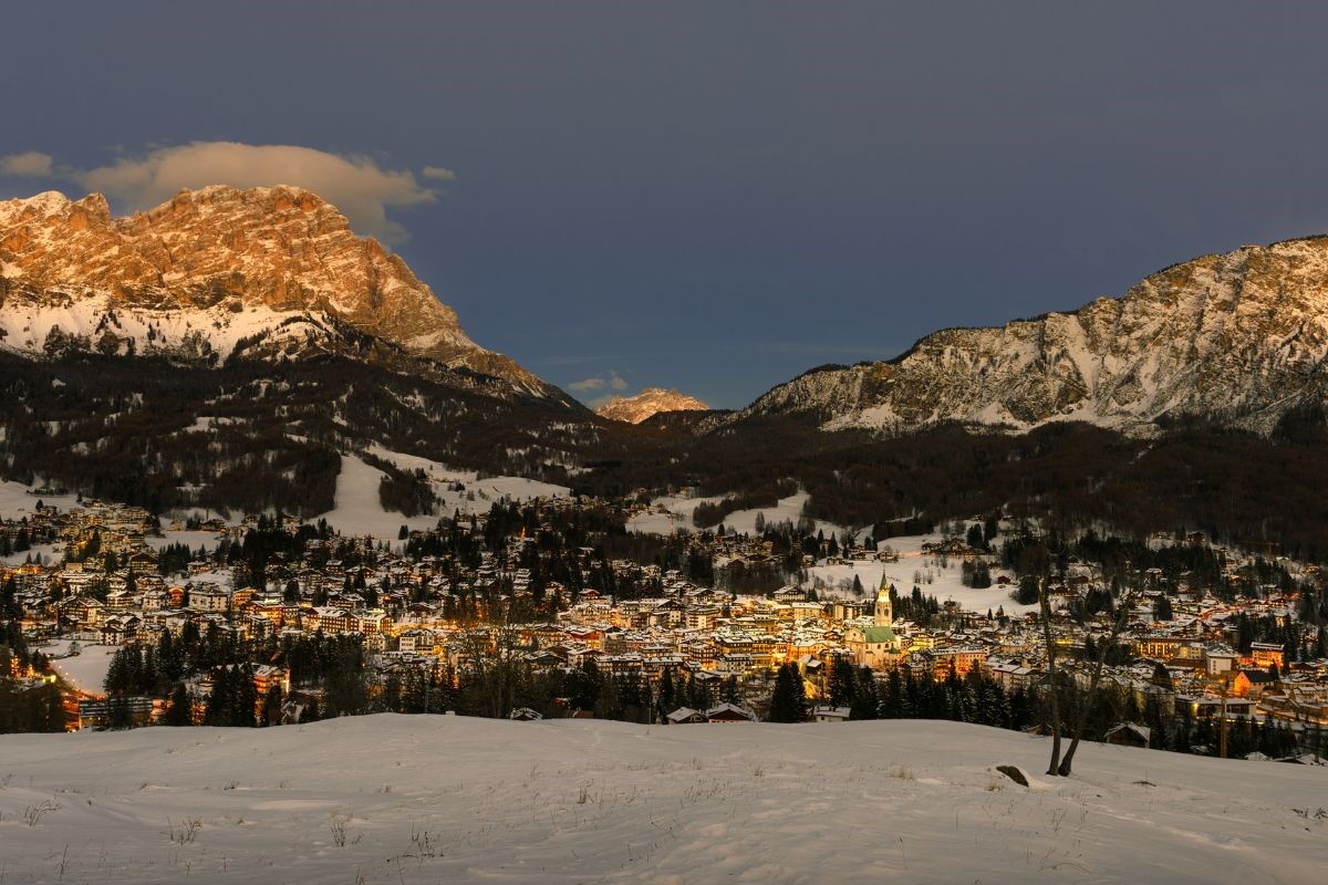 Il Veneto scrigno di bellezze naturali e tesori d’arte 2 Veneto, veduta di Cortina d’Ampezzo